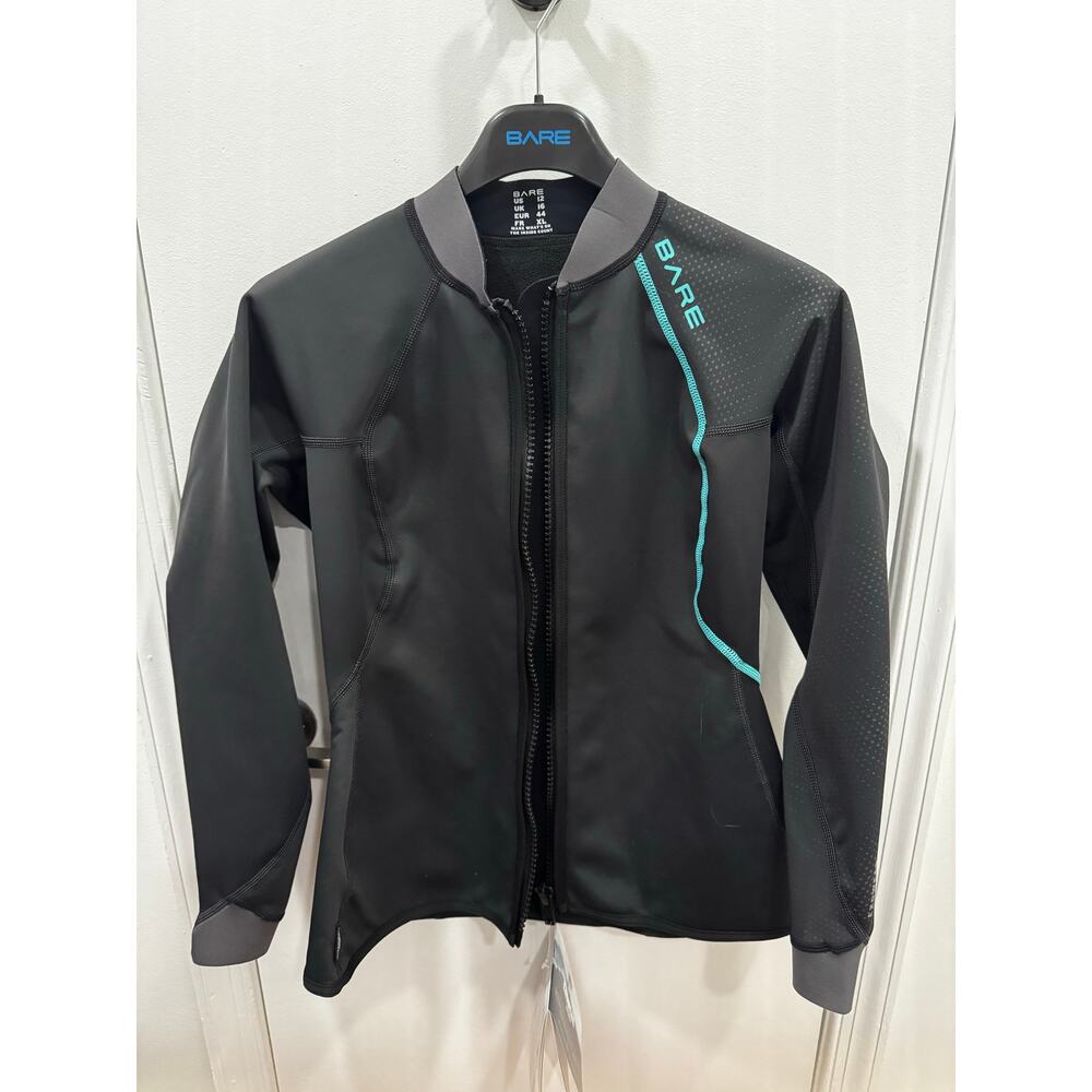 Bare Women’s Exowear Thermal Wetsuit Zip-Front Jacket US12 NWT